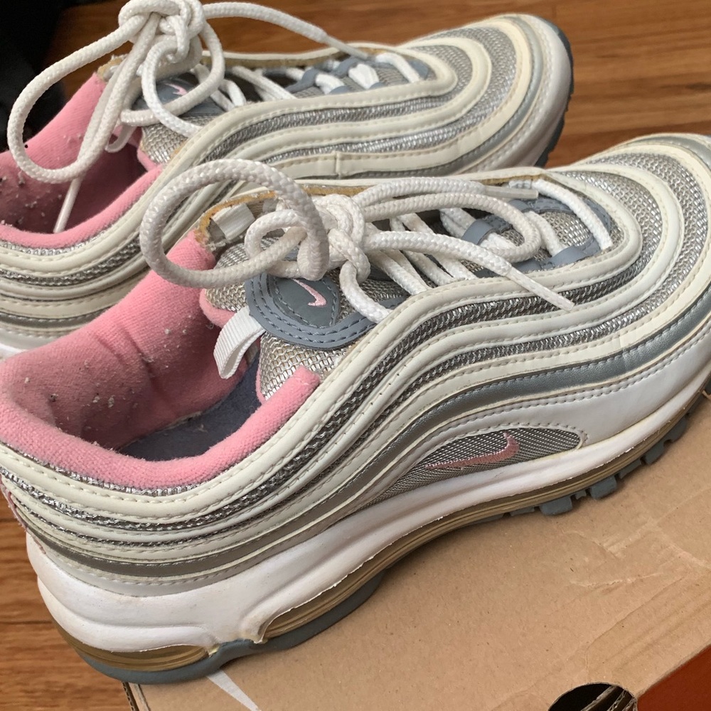 Women’s Air Max 97 - RARE / PinkWhiteSilver Sz 7.5